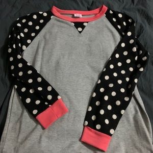 Long sleeve blouse causal